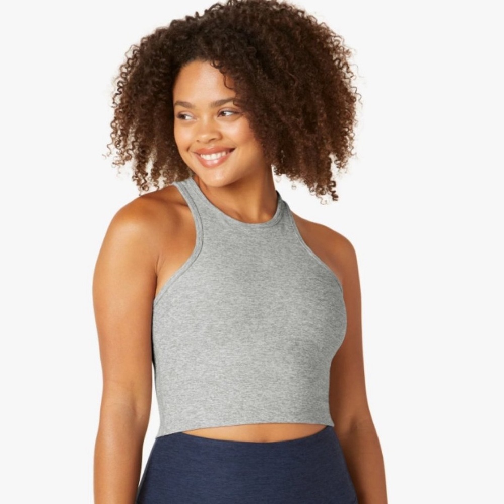 Beyond Yoga Spacedye Studio Cropped Tank Sz M